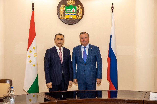 Екатеринбургда Тожикистон маданият маркази қурилиши муҳокама қилинди