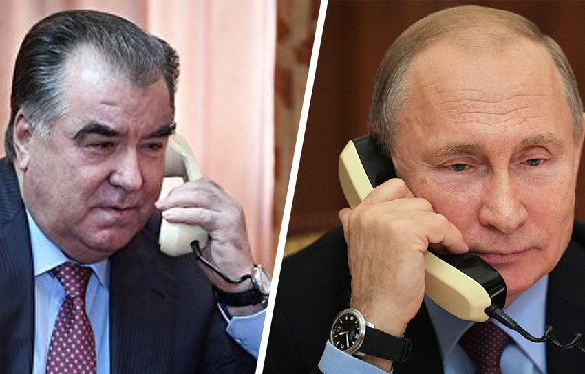  Суҳбати телефонӣ бо Президенти Федератсияи Русия Владимир Путин