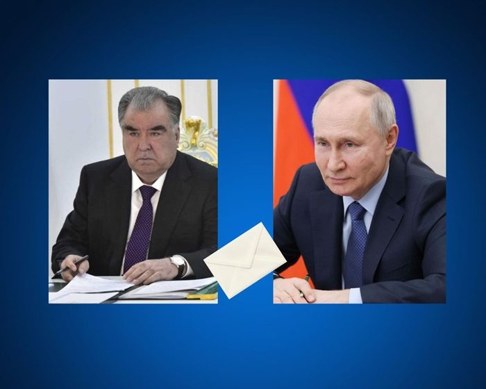  Барқияи табрикӣ ба Президенти Федератсияи Русия Владимир Путин